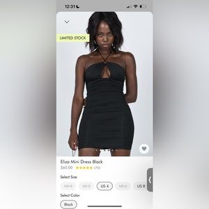 princess polly eliza mini dress